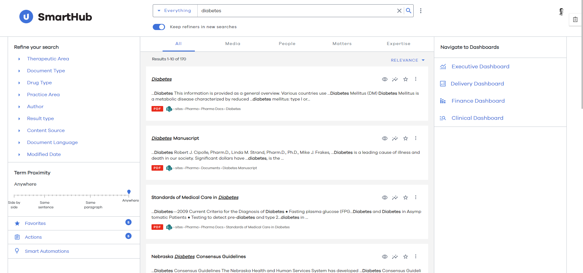 screenshot of BA Insight